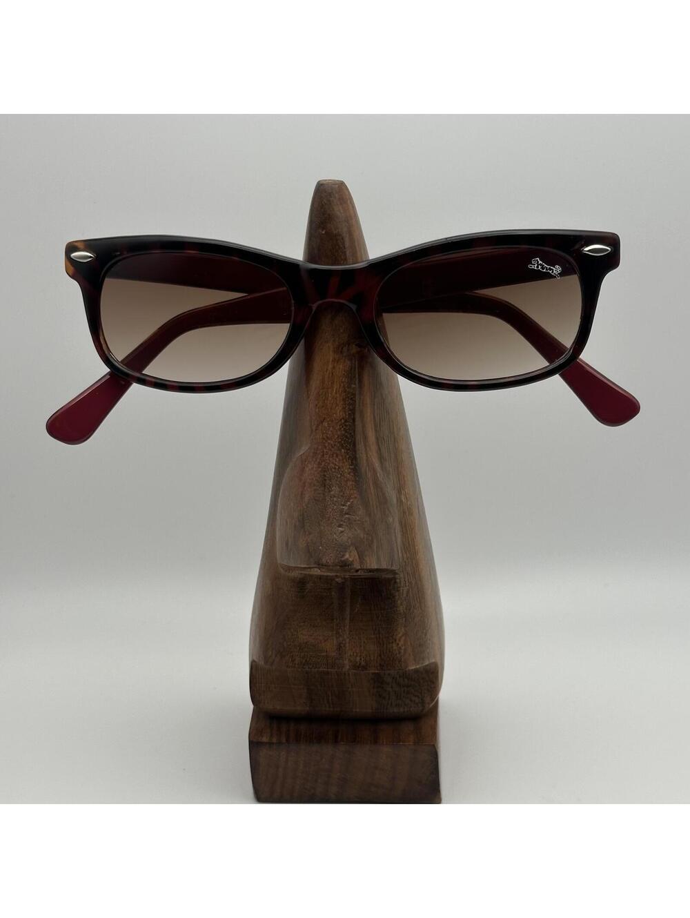 Le TIGRE Rectangular Tortoiseshell Sunglasses Burgundy Arms